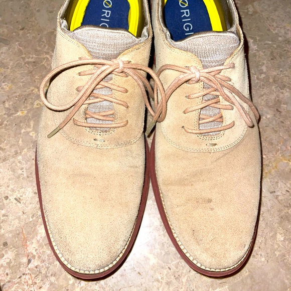 Cole Haan Shoes | Cole Haan Riginalgrand Ultra Plain Toe Oxfordsafari Suede-Brick Redsize 13 | Color: Tan | Size: 13 | Edatsheehan's Closet